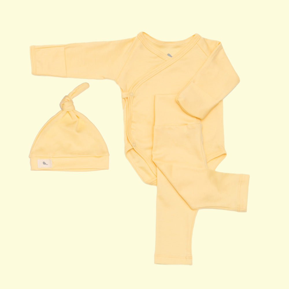 Set Bienvenido a Casa 100% Algodón Orgánico Ropa de Bebé