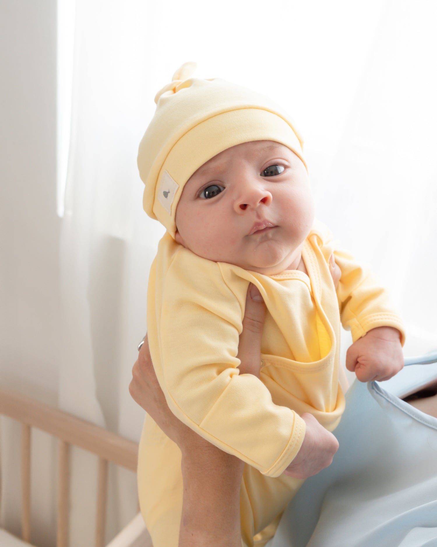 Set Bienvenido a Casa en color Amarillo Bebé - set de regalo para bebe