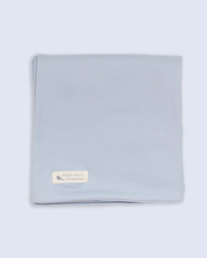 Cobijita Swaddle en color Azul Cielo - regalo para bebe