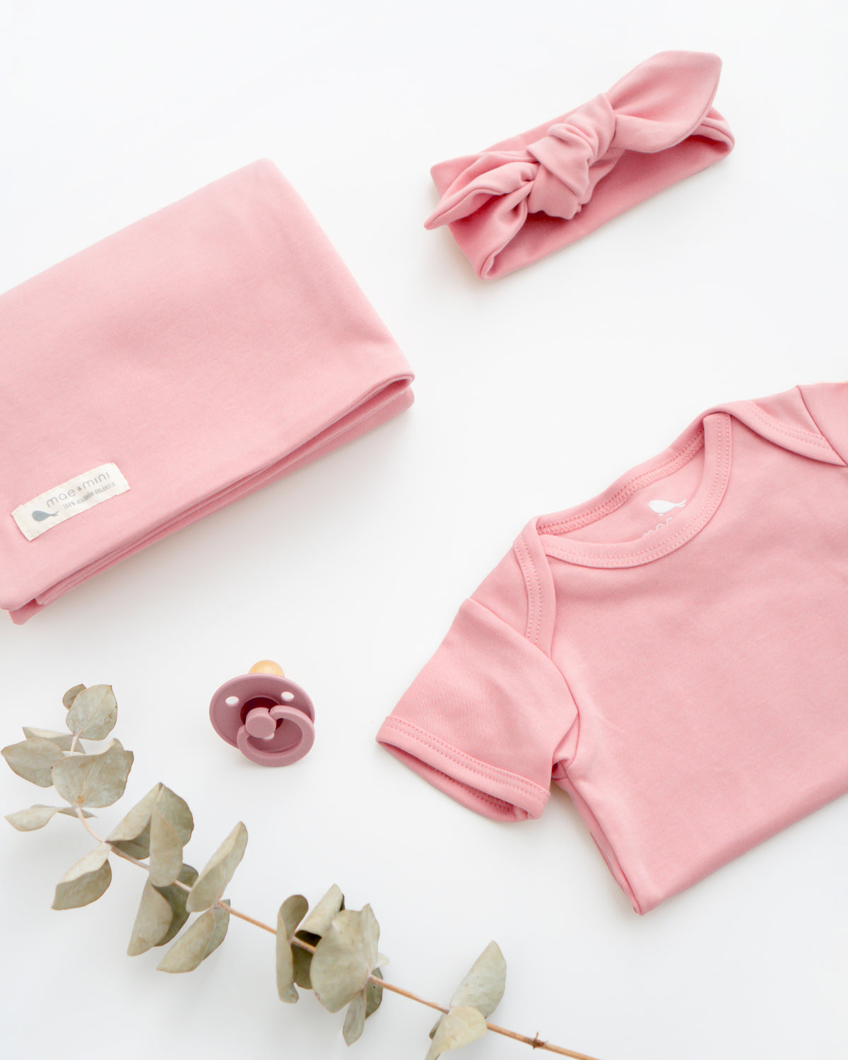 Cobijita Swaddle en color Rosa Flor- regalo para bebe