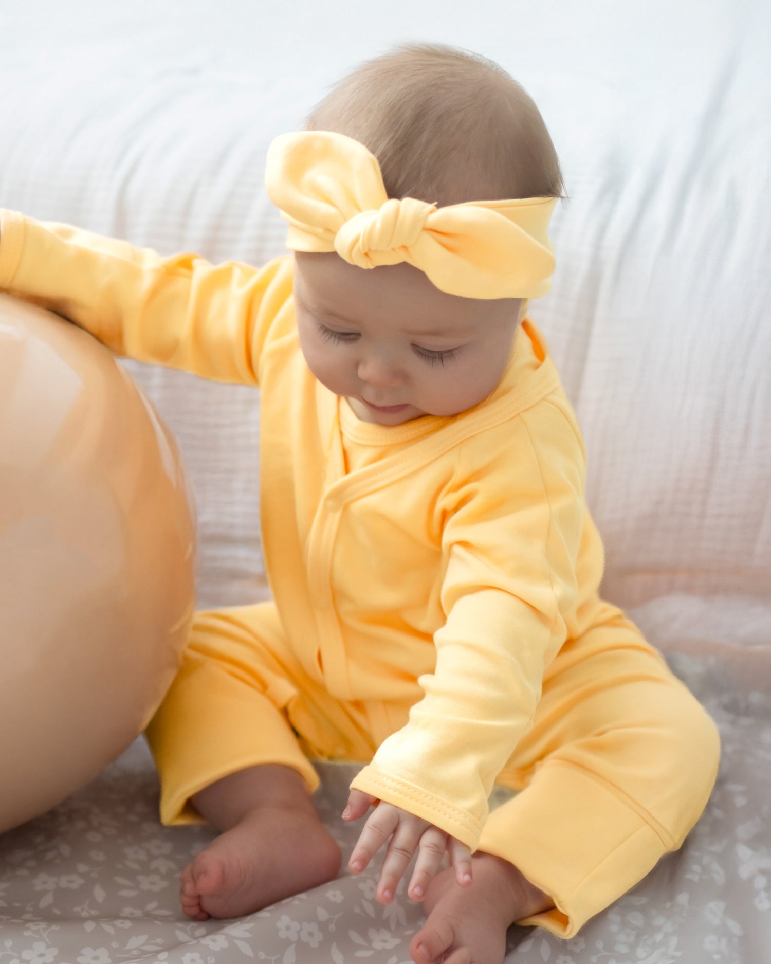 Set Esenciales en color Amarillo Bebé - set de regalo para bebe