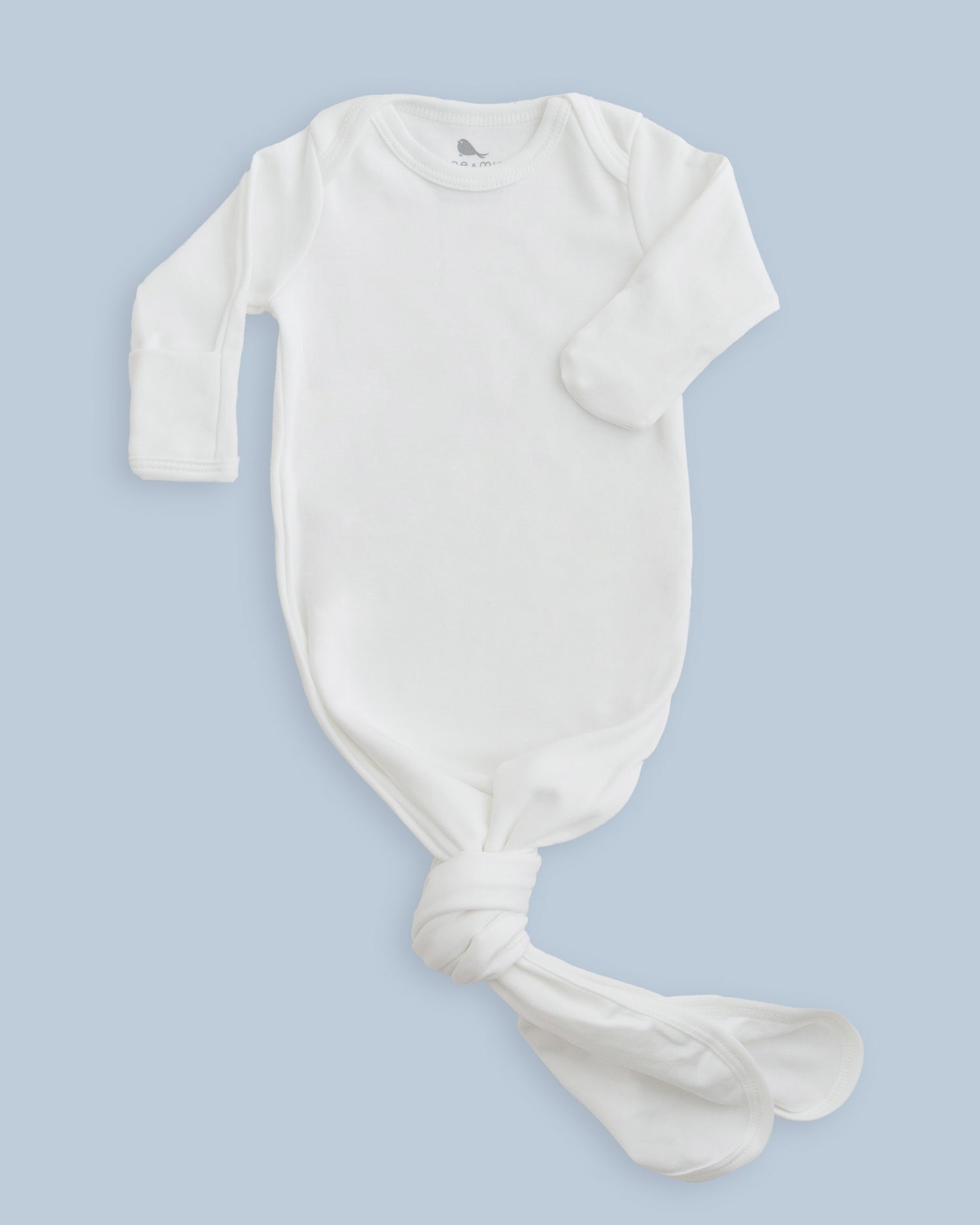 Pijama Nudo en color Blanco Nube