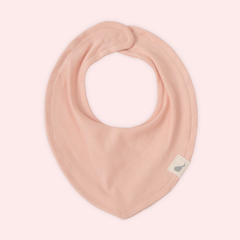 Baberito Rosa Bebe - babero para bebe Mae & Mini