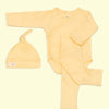 Set Bienvenido a Casa en color Amarillo Bebé - set de regalo para bebé