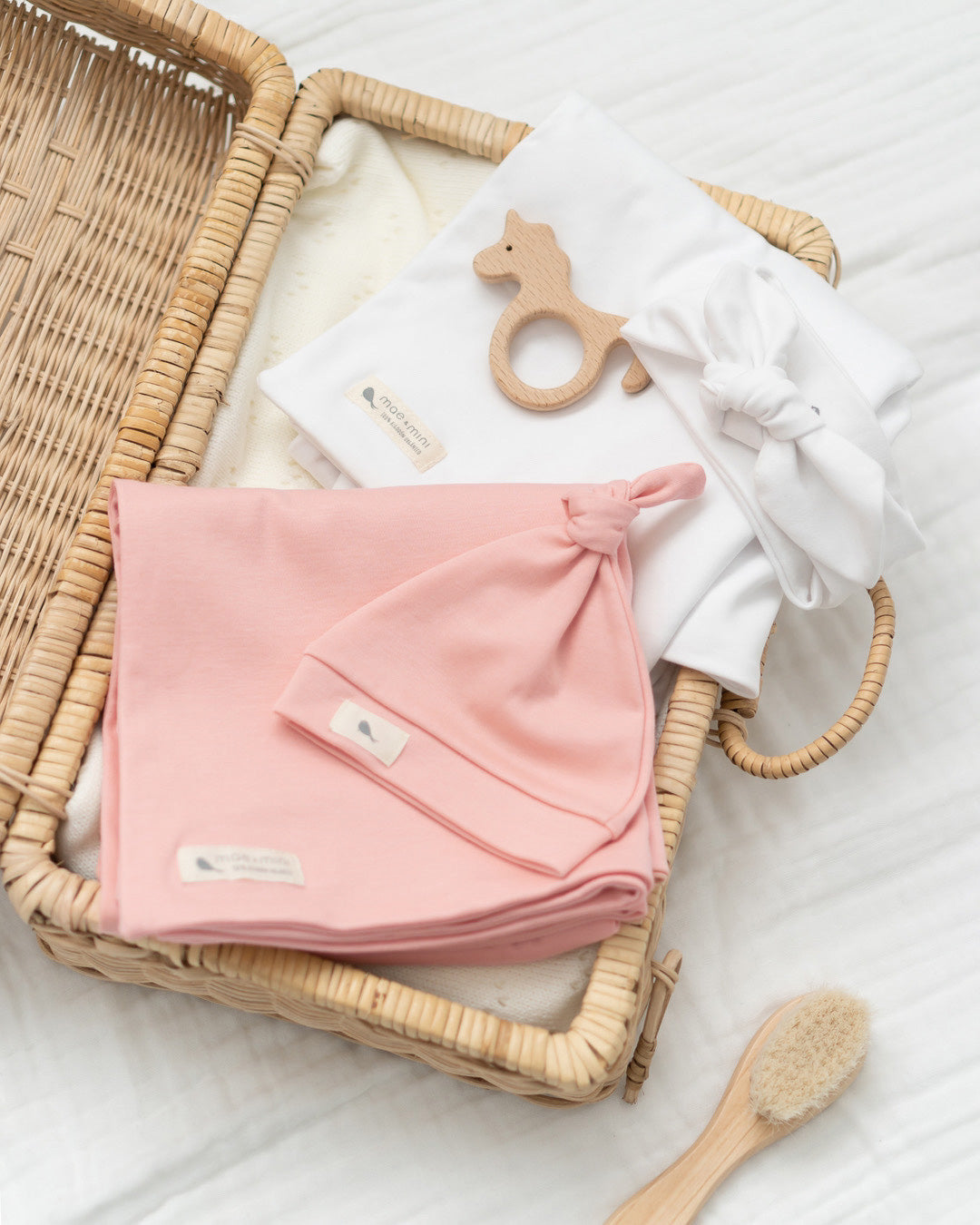 Cobijita Swaddle en color Rosa Flor- regalo para bebe
