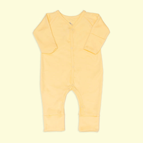 Mameluco en color Amarillo Bebé mameluco para bebe