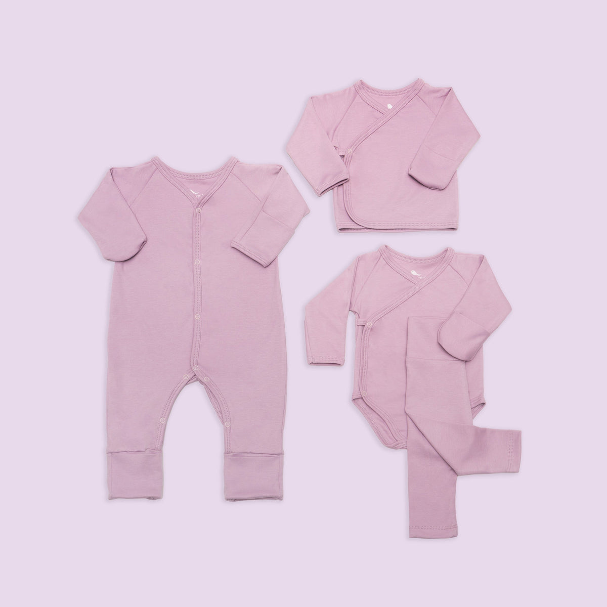 Set Esenciales en color Lavanda- set de regalo para bebe