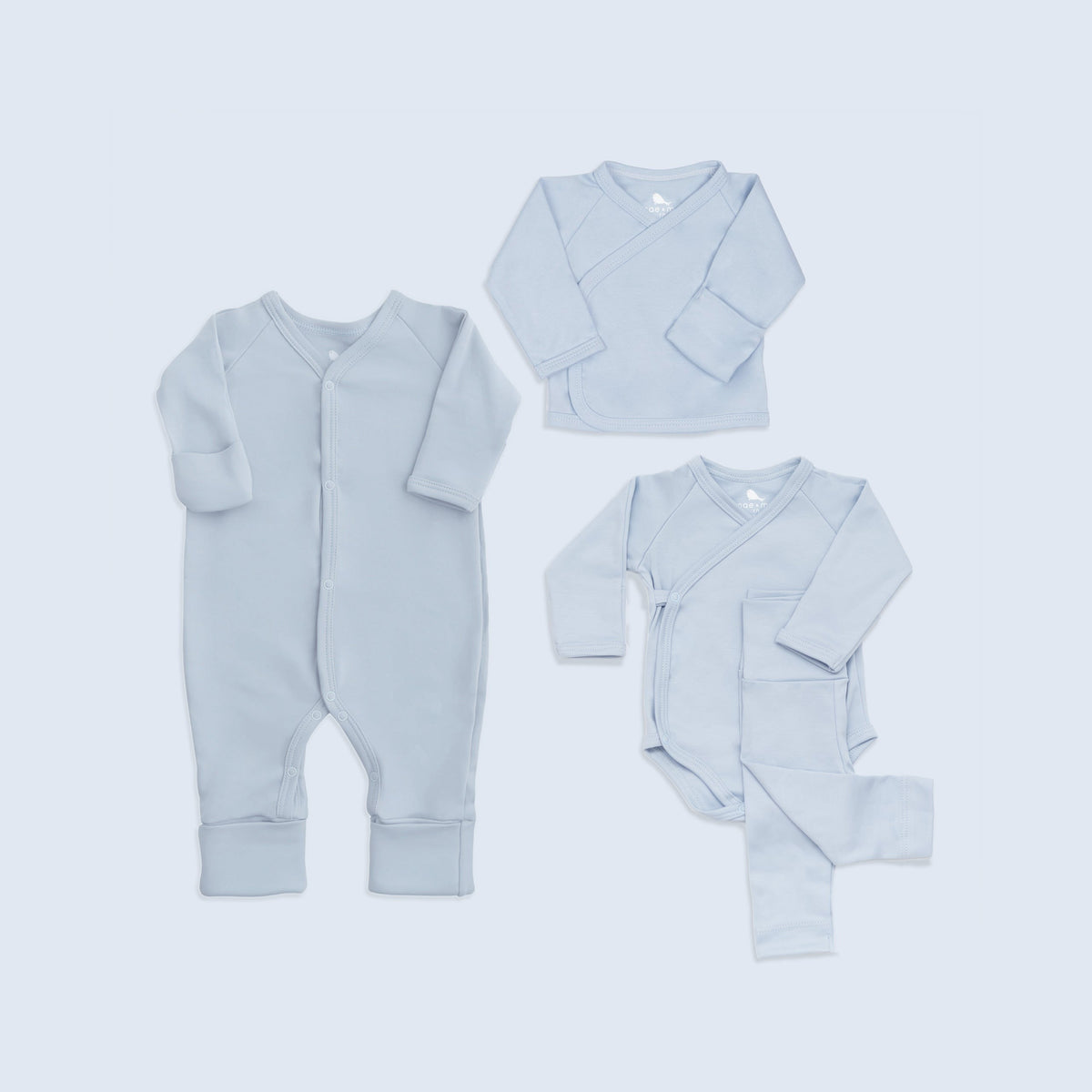 Set Esenciales en color Azul Cielo - set de regalo para bebe