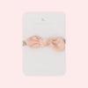 Mini Moñito Rosa Bebe - accesorio para bebe Mae & Mini