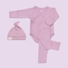 Set Bienvenido a Casa - set de regalo para bebe de algodon pima Mae & Mini