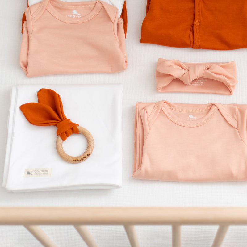 Mordedera Orejitas - accesorio para bebe de algodon pima Mae & Mini