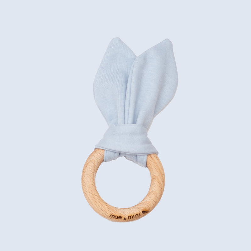 Mordedera Orejitas Azul Cielo - accesorio para bebe Mae & Mini