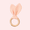 Mordedera Orejitas en Rosa Bebe - ropa organica para bebe